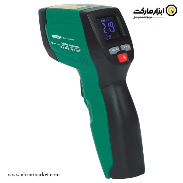 ترمومتر لیزری 380 درجه اینسایز (با گارانتی شرکتی) مدل 0213-A500 ترمومتر لیزری 380 درجه اینسایز (با گارانتی شرکتی) مدل 0213-A500