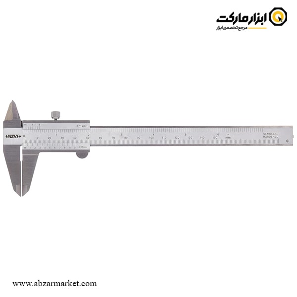 کولیس ورنیه اینسایز 15 سانتی متر (با گارانتی شرکتی) مدل 1205-150S کولیس ورنیه اینسایز 15 سانتی متر (با گارانتی شرکتی) مدل 1205-150S