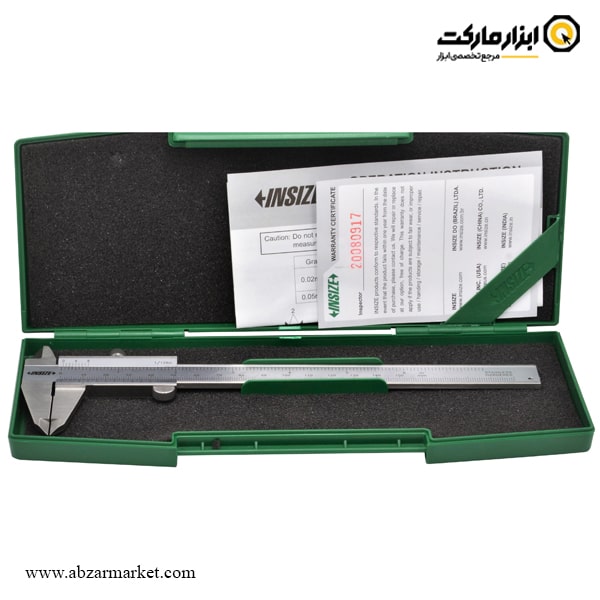 کولیس ورنیه اینسایز 15 سانتی متر (با گارانتی شرکتی) مدل 1205-150S کولیس ورنیه اینسایز 15 سانتی متر (با گارانتی شرکتی) مدل 1205-150S