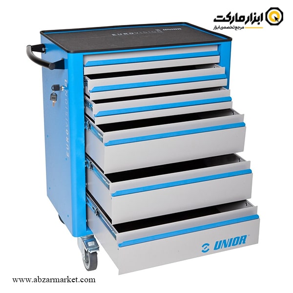 جعبه ابزار چرخ دار کشویی یونیور مدل 940EV3 جعبه ابزار چرخ دار کشویی یونیور مدل 940EV3
