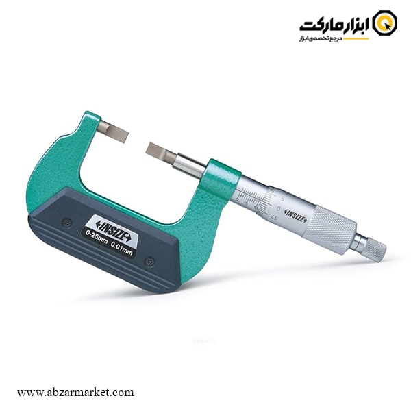 میکرومتر فک پیچ گوشتی اینسایز خارج سنج 25-0 میلی متر مدل 3232-25A میکرومتر فک پیچ گوشتی اینسایز خارج سنج 25-0 میلی متر مدل 3232-25A