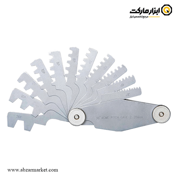 شابلون دنده ای ذوزنقه ای داسکوا مدل 0105-1041 شابلون دنده ای ذوزنقه ای داسکوا مدل 0105-1041