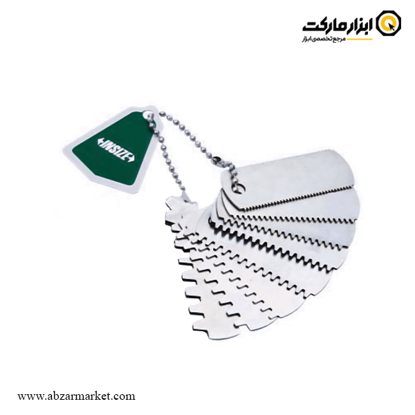 شابلون دنده ای ذوزنقه ای اینسایز مدل 112-4860 شابلون دنده ای ذوزنقه ای اینسایز مدل 112-4860