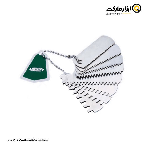 شابلون دنده ای ذوزنقه ای اینسایز مدل 212-4860 شابلون دنده ای ذوزنقه ای اینسایز مدل 212-4860