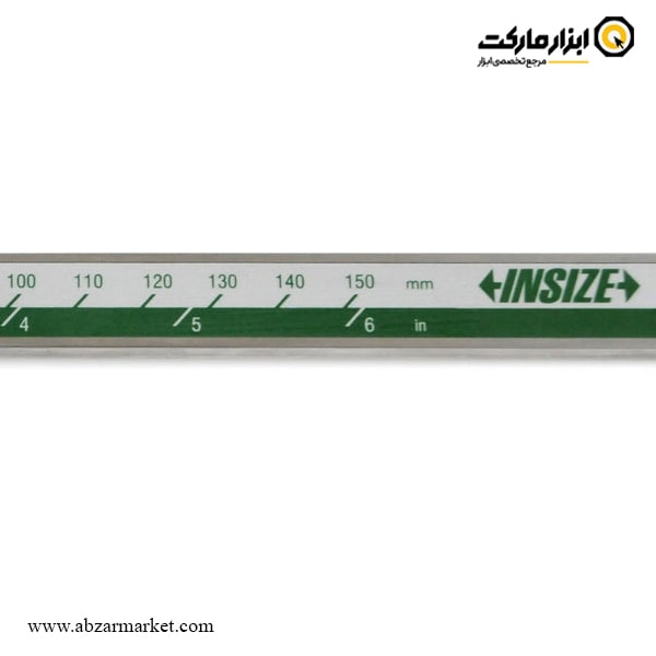 کولیس خط کش دیجیتال اینسایز 15 سانتی متر (با گارانتی شرکتی) مدل 1166-150A کولیس خط کش دیجیتال اینسایز 15 سانتی متر (با گارانتی شرکتی) مدل 1166-150A