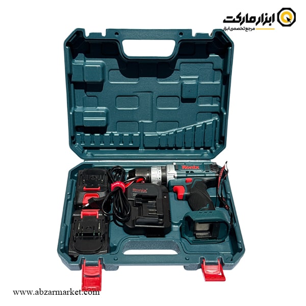 دریل شارژی چکشی رونیکس لیتیوم 20 ولت مدل 8620i