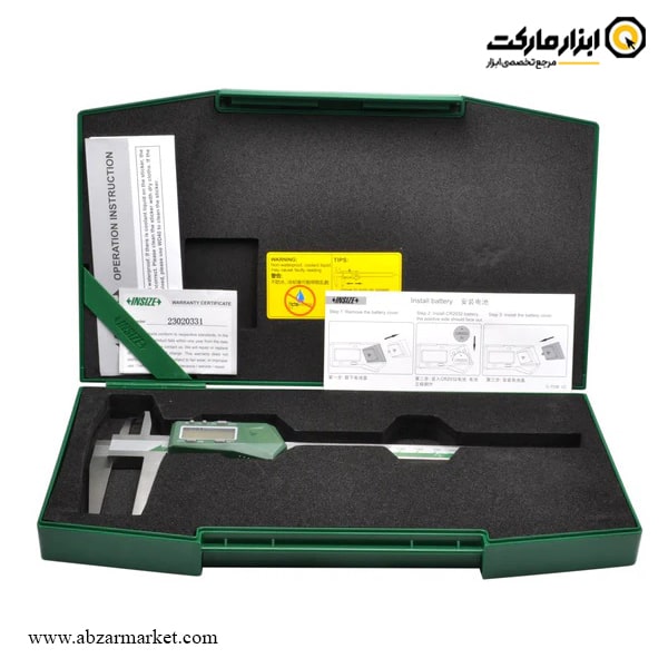 کولیس دیجیتال شیار اینسایز 20 سانتی متر (با گارانتی شرکتی) مدل 200-1176