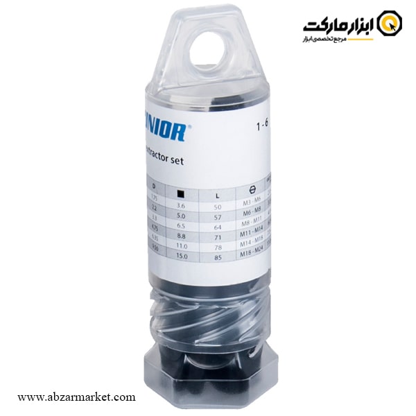ست قلاویز دستی چپ گرد یونیور 6 عددی مدل 778/4BP ست قلاویز دستی چپ گرد یونیور 6 عددی مدل 778/4BP