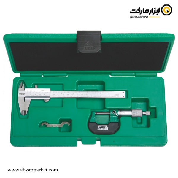 ست کولیس و میکرومتر اینسایز (با گارانتی شرکتی) مدل 5021 ست کولیس و میکرومتر اینسایز (با گارانتی شرکتی) مدل 5021