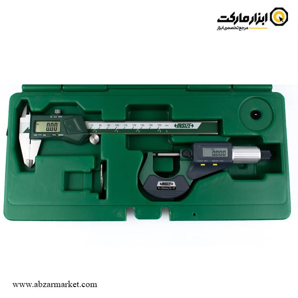 ست کولیس و میکرومتر دیجیتال اینسایز (با گارانتی شرکتی) مدل 5022 ست کولیس و میکرومتر دیجیتال اینسایز (با گارانتی شرکتی) مدل 5022
