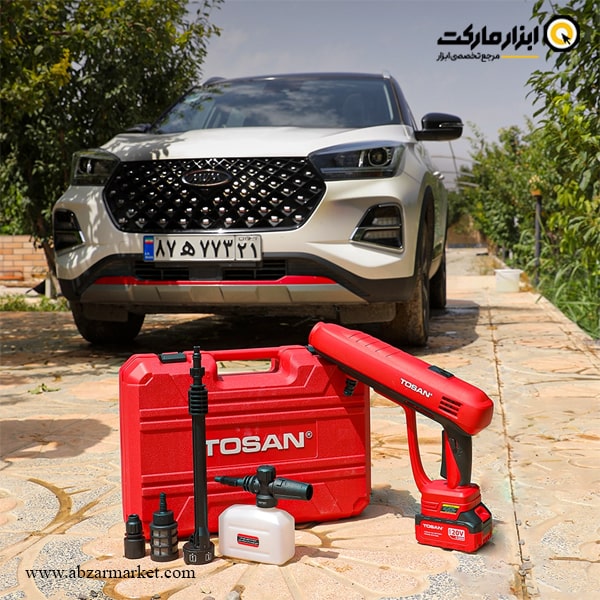 کارواش شارژی توسن براشلس 32 بار مدل 9100