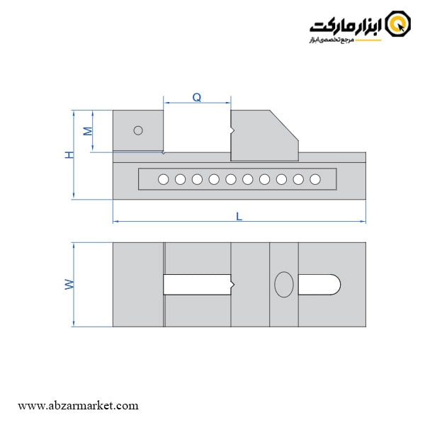 گیره دقیق اینسایز سری Quick مدل 6526