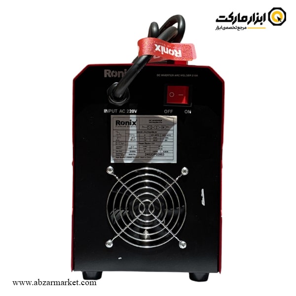 اینورتر جوشکاری رونیکس 215 آمپر مدل RH-4612