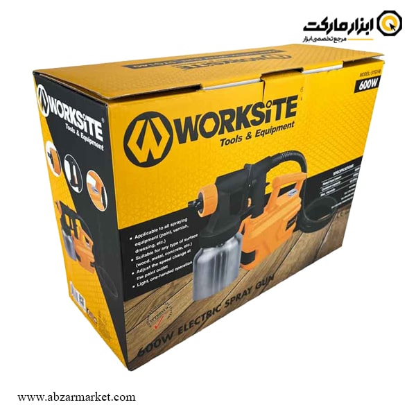 پیستوله برقی خرطومی ورک سایت 600 وات مدل SYG140