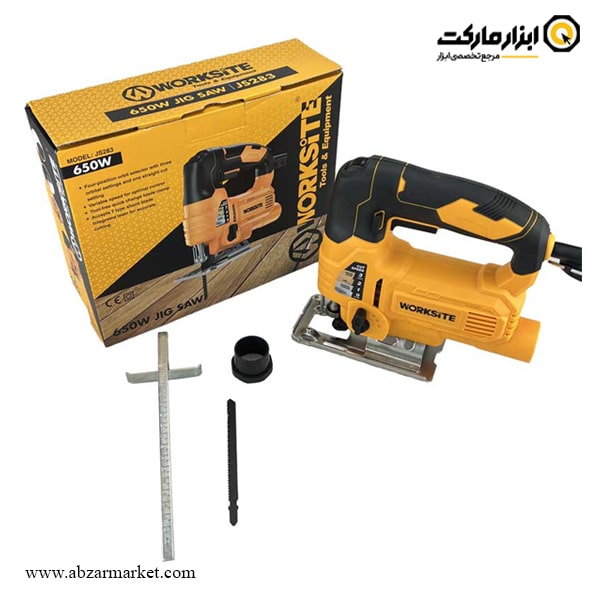 اره عمود بر ورک سایت 650 وات مدل JS283 اره عمود بر ورک سایت 650 وات مدل JS283