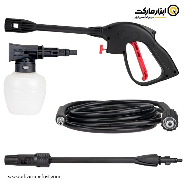 کارواش خانگی ایوک 110 بار ذغالی مدل K-4110 کارواش خانگی ایوک 110 بار ذغالی مدل K-4110