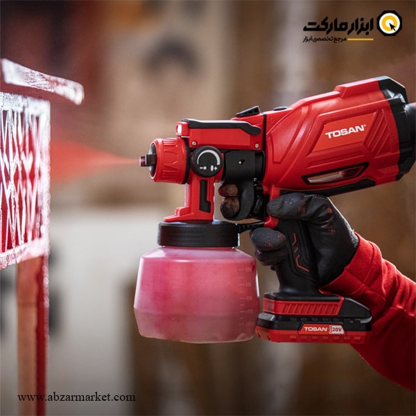پیستوله شارژی توسن 20 ولت مدل 9200
