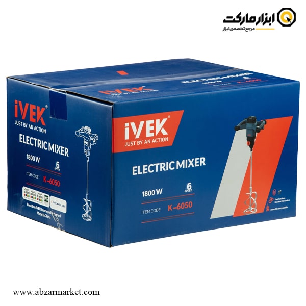 همزن ایوک 140 میلی متر مدل K-6050 همزن ایوک 140 میلی متر مدل K-6050