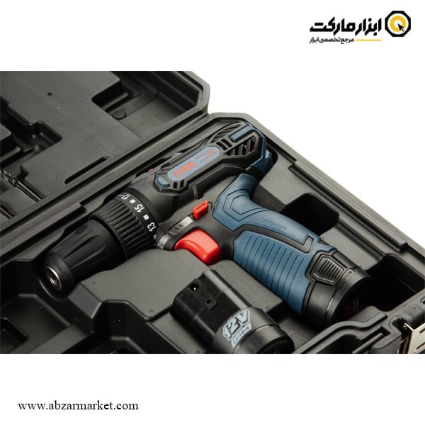 دریل شارژی ایوک لیتیوم 12 ولت مدل K-7212V دریل شارژی ایوک لیتیوم 12 ولت مدل K-7212V