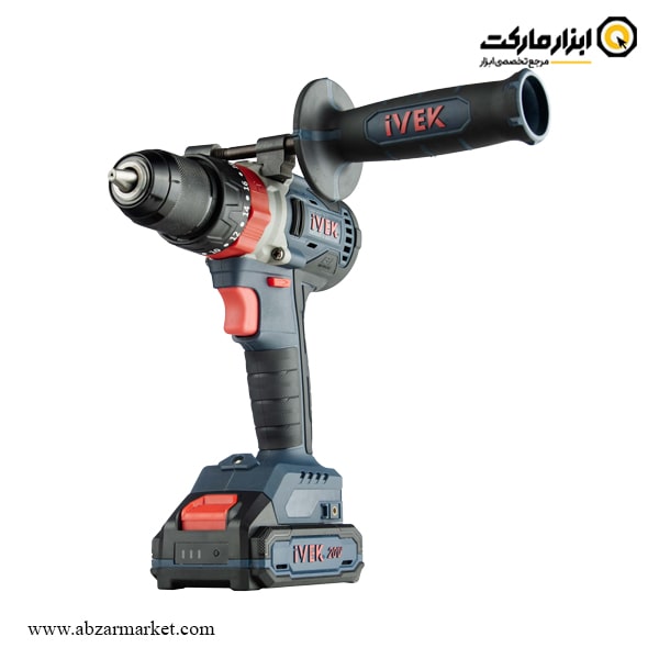 دریل شارژی چکشی ایوک براشلس لیتیوم 20 ولت مدل K-7220V دریل شارژی چکشی ایوک براشلس لیتیوم 20 ولت مدل K-7220V