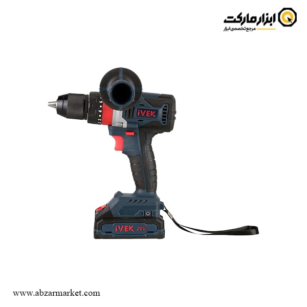 دریل شارژی چکشی ایوک براشلس لیتیوم 20 ولت مدل K-7220V دریل شارژی چکشی ایوک براشلس لیتیوم 20 ولت مدل K-7220V
