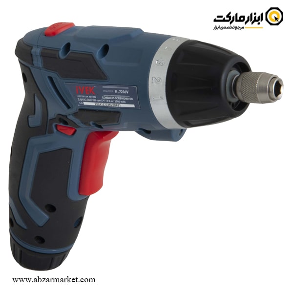 کیت پیچ گوشتی شارژی ایوک تاشو 3.6 ولت 55 پارچه مدل K-7236V کیت پیچ گوشتی شارژی ایوک تاشو 3.6 ولت 55 پارچه مدل K-7236V