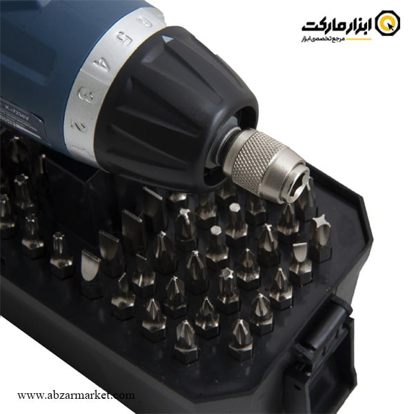 کیت پیچ گوشتی شارژی ایوک تاشو 3.6 ولت 55 پارچه مدل K-7236V کیت پیچ گوشتی شارژی ایوک تاشو 3.6 ولت 55 پارچه مدل K-7236V