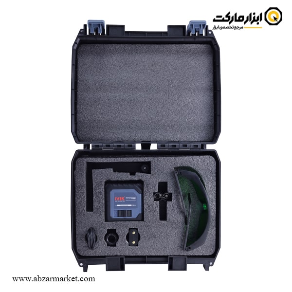 تراز لیزری ایوک دو خط نور سبز مدل K-8020 تراز لیزری ایوک دو خط نور سبز مدل K-8020