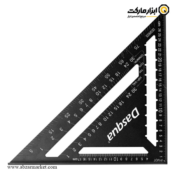 گونیا حرفه ای سه گوش داسکوا 300x170 میلی متر مدل 0706-1804 گونیا حرفه ای سه گوش داسکوا 300x170 میلی متر مدل 0706-1804