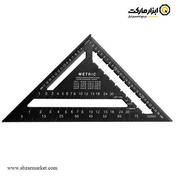 گونیا حرفه ای سه گوش داسکوا 300x170 میلی متر مدل 0706-1804 گونیا حرفه ای سه گوش داسکوا 300x170 میلی متر مدل 0706-1804