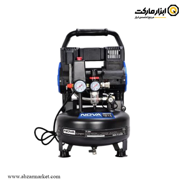 کمپرسور هوا سایلنت نووا 10 لیتری مدل 9110 کمپرسور هوا سایلنت نووا 10 لیتری مدل 9110