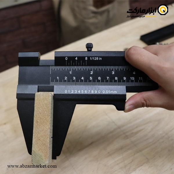 کولیس ورنیه آلومینیومی داسکوا 61 سانتی متر مدل 1215-1804 کولیس ورنیه آلومینیومی داسکوا 61 سانتی متر مدل 1215-1804