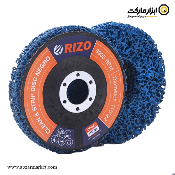 فلاپ دیسک نگرو ریزو 115 میلی متر آبی مدل 115NBL فلاپ دیسک نگرو ریزو 115 میلی متر آبی مدل 115NBL