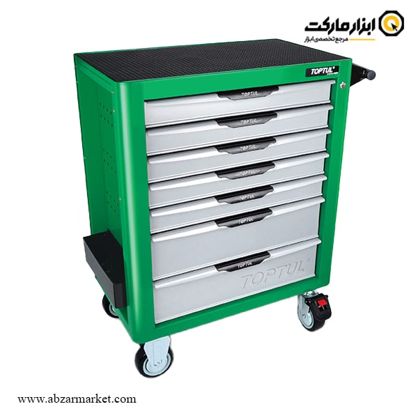 جعبه ابزار چرخ دار کشویی تاپ تول 308 پارچه مدل GE-30817 جعبه ابزار چرخ دار کشویی تاپ تول 308 پارچه مدل GE-30817