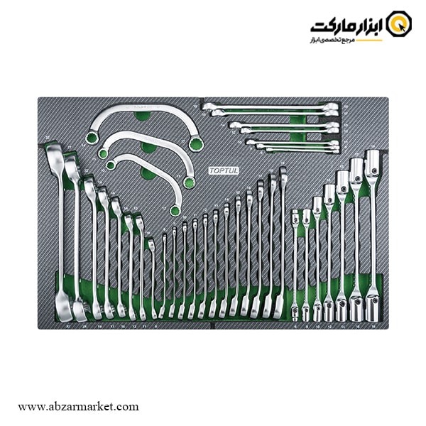 جعبه ابزار چرخ دار کشویی تاپ تول 308 پارچه مدل GE-30817 جعبه ابزار چرخ دار کشویی تاپ تول 308 پارچه مدل GE-30817