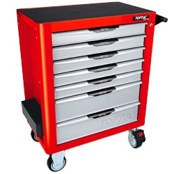 جعبه ابزار چرخ دار کشویی تاپ تول 261 پارچه مدل GE-26118