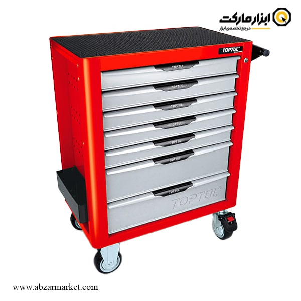 جعبه ابزار چرخ دار کشویی تاپ تول 261 پارچه مدل GE-26118 جعبه ابزار چرخ دار کشویی تاپ تول 261 پارچه مدل GE-26118