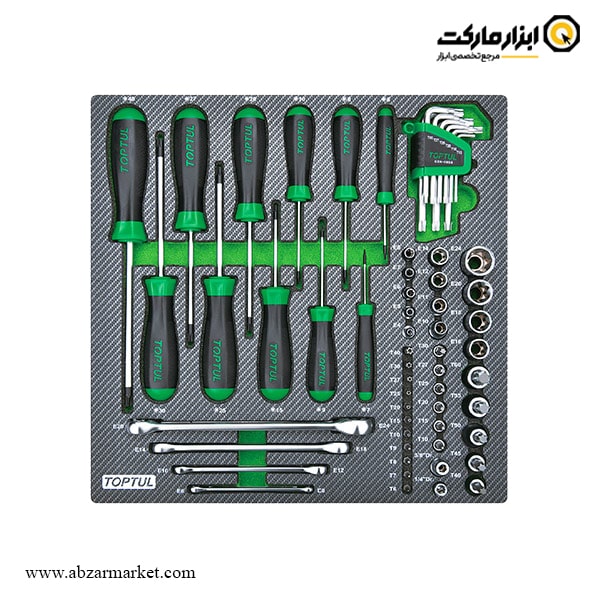 جعبه ابزار چرخ دار کشویی تاپ تول 261 پارچه مدل GE-26118 جعبه ابزار چرخ دار کشویی تاپ تول 261 پارچه مدل GE-26118