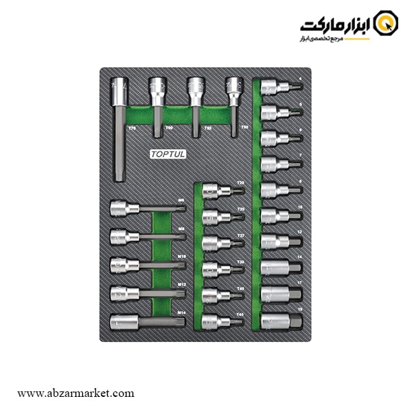 جعبه ابزار چرخ دار کشویی تاپ تول 261 پارچه مدل GE-26118 جعبه ابزار چرخ دار کشویی تاپ تول 261 پارچه مدل GE-26118