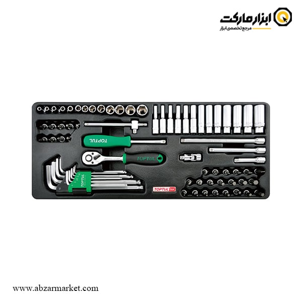 جعبه ابزار چرخ دار کشویی تاپ تول 275 پارچه مدل GCAJ275E جعبه ابزار چرخ دار کشویی تاپ تول 275 پارچه مدل GCAJ275E