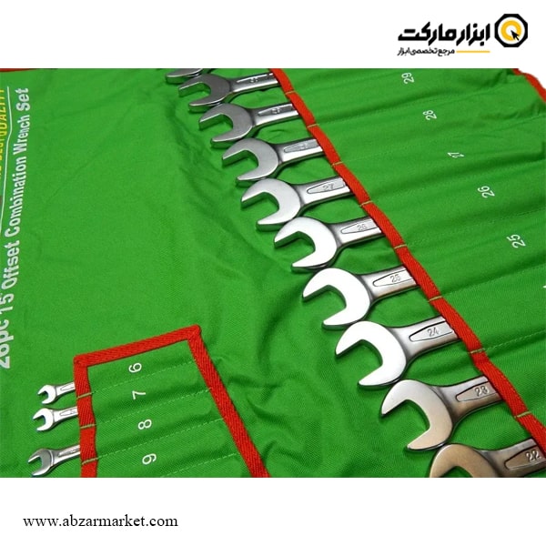 ست آچار یک سر رینگ یک سر تخت تاپ تول 26 عددی مدل GAAA2604