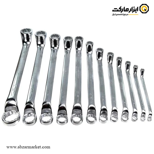 ست آچار دو سر رینگ تاپ تول 12 عددی مدل GAAA1204