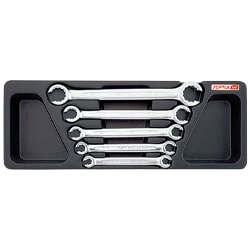 ست آچار دو سر چاکدار تاپ تول 5 عددی مدل GAAT0502