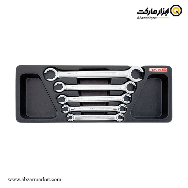 ست آچار دو سر چاکدار تاپ تول 5 عددی مدل GAAT0502 ست آچار دو سر چاکدار تاپ تول 5 عددی مدل GAAT0502