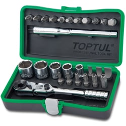 جعبه بکس تاپ تول 27 پارچه 1/4 اینچ مدل GADW2701