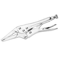 انبر قفلی سیم چین دار نوک بلند واستر 9 اینچ