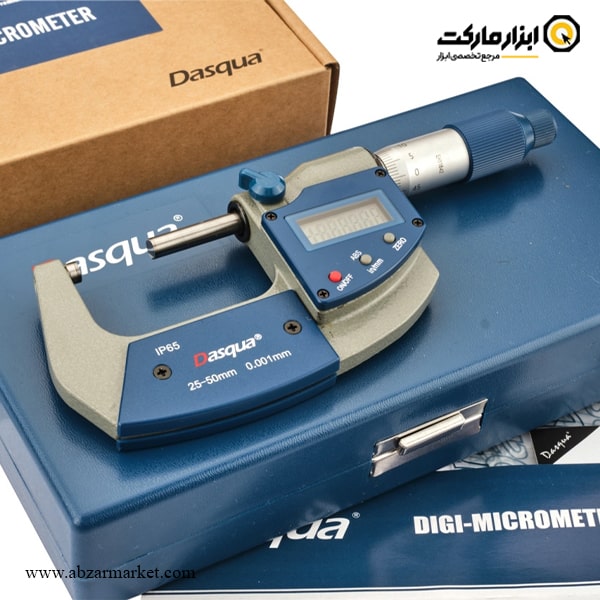 میکرومتر دیجیتال داسکوا خارج 50-25 میلی متر ضد آب مدل 4410-1110-A