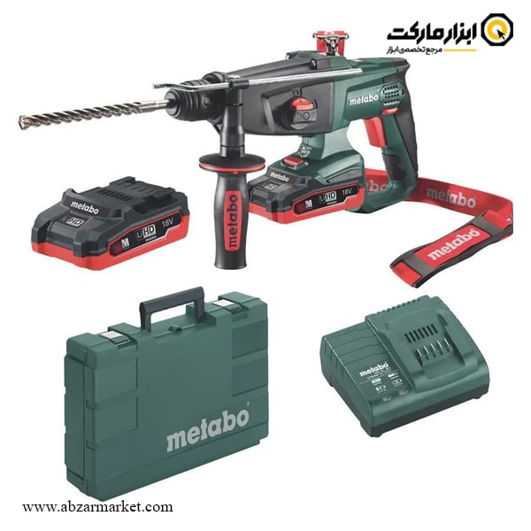 دریل بتن کن شارژی متابو 18 ولت 3 کیلویی مدل KHA18LTX