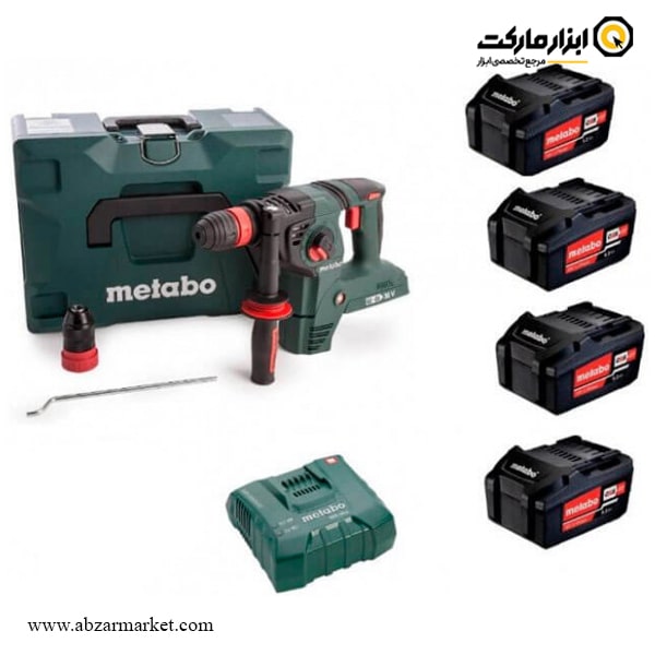 دریل بتن کن شارژی متابو 36 ولت 6 کیلویی مدل KHA36-18 LTX 32 دریل بتن کن شارژی متابو 36 ولت 6 کیلویی مدل KHA36-18 LTX 32