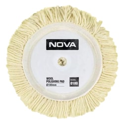 پد پولیش چسبی نووا 180 میلی‌ متر مدل 0180